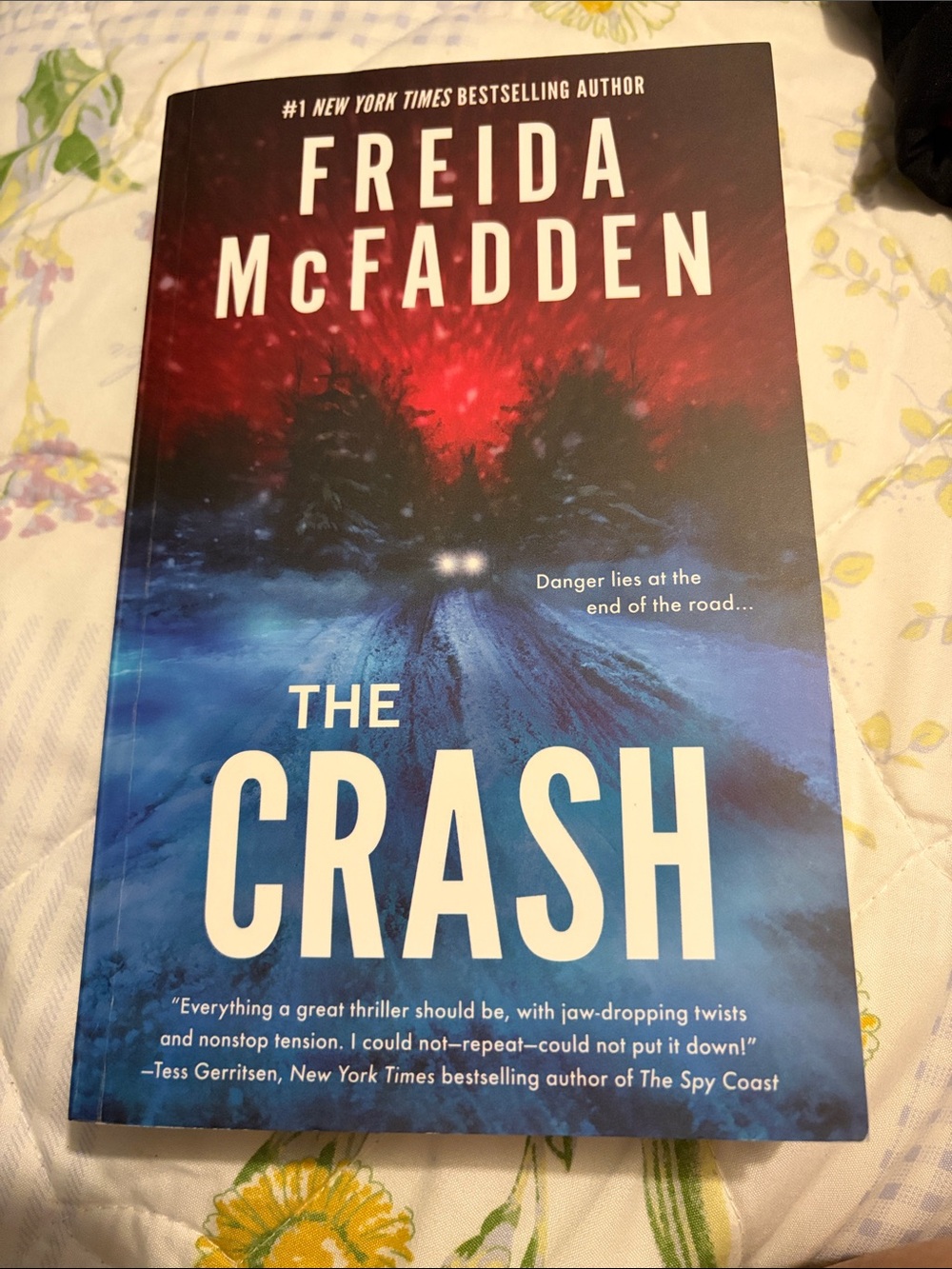 The Crash by Freida McFadden Paperback Thriller Book